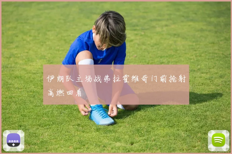 伊朗队主场战弗拉霍维奇门前抢射高燃回看